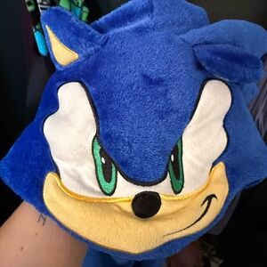 Blue Sonic the Hedgehog Robe